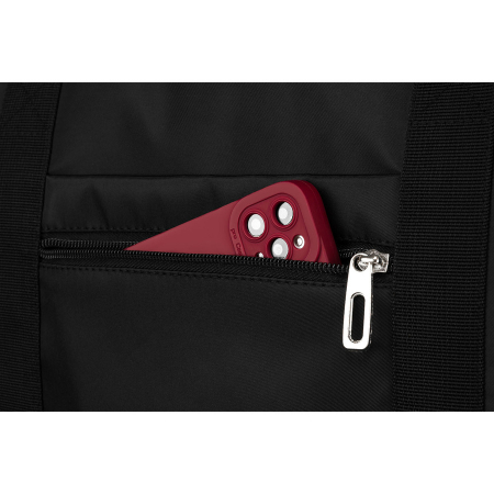 Geantă de voiaj sport din poliester negru cu curea de umăr - Peterson PTR-PTN 23032-8243 BLACK [9]