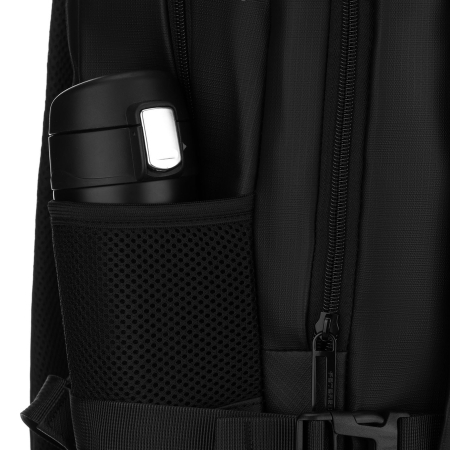 Rucsac mare de călătorie negru cu compartiment pentru laptop și închidere cu fermoar - Peterson PTR-PTN HY242-7048 BLACK [21]