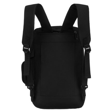 Rucsac de călătorie negru cu închidere cu fermoar, perfect pentru bagajul de mână - Peterson PTR-PTN WRONA-9638 BLACK [9]