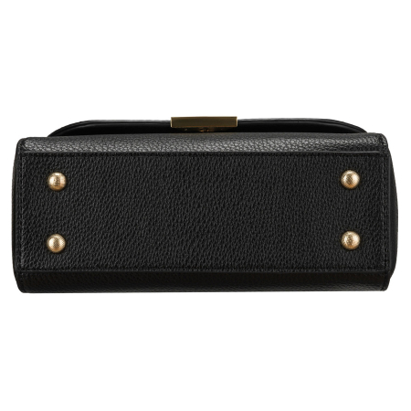 Geantă mică de damă neagră crossbody din piele ecologică - Peterson PTR-PTN MX01-F-7670 [11]