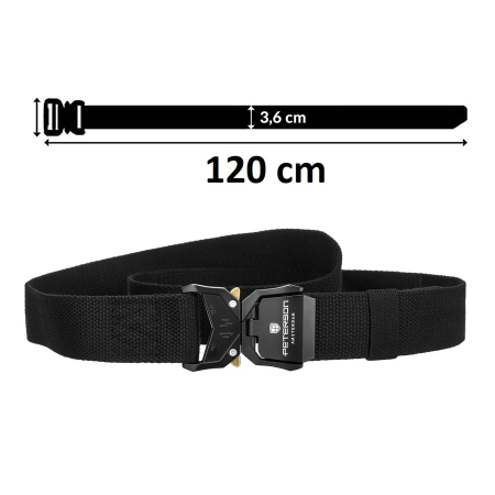 Curea din țesătură cu cataramă QR - Peterson PTR-PTN PAR2 [12]