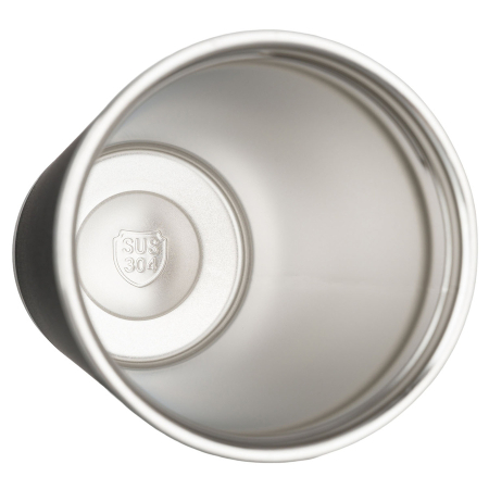 Cană termică neagră, practică, din oțel inoxidabil, cu mâner practic, capacitate 560 ml - Peterson [13]