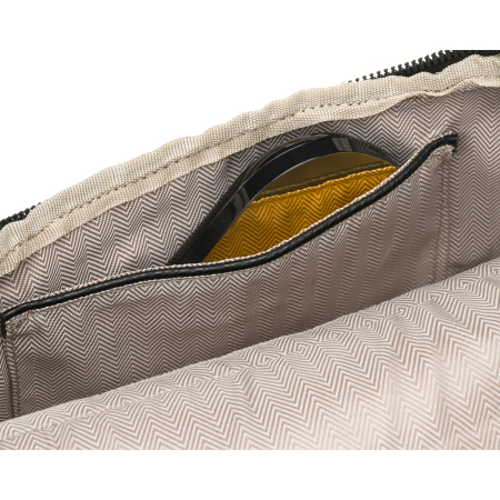 Geantă elegantă de damă din piele ecologică de culoare neagră - Peterson PTR-PTN MIS-04-3612 BLAC [6]
