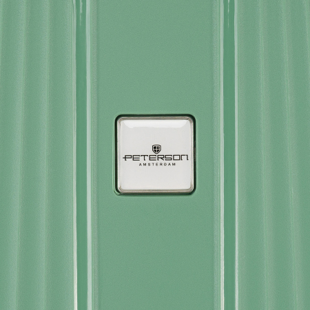 Set de valize de călătorie din plastic ABS verde - Peterson PTR-PTN PP-09-SET3-1471 [18]