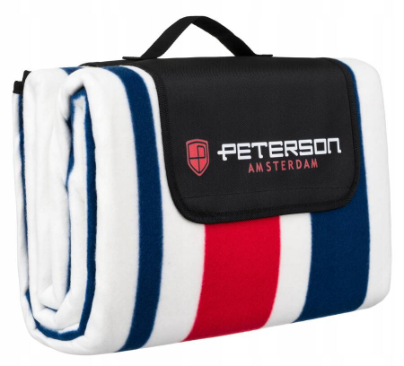 Rovicky - Pătură de picnic din material textil cu izolație impermeabilă - Peterson PTR-PTN KOC4-8330 NAVY R