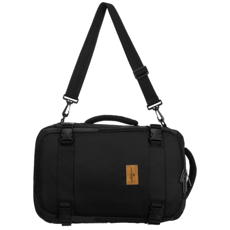Rucsac de călătorie negru din poliester, perfect pentru bagajul de mână - Peterson PTR-PTN BIELIK-6491 BLAC [8]