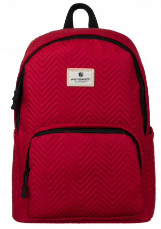 Rucsac din poliester cu spatiu pentru laptop - Peterson PTR-PTN 77710-6586 WINE [1]