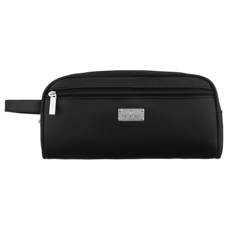 Geantă cosmetică din material sintetic de culoare neagră, cu închidere cu fermoar - Peterson PTR-PTN KOS-ME-9-3385 BL [1]