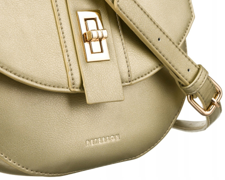 Geantă dama messenger din piele ecologică - Peterson PTR-PTN 1379-9596 GOLD [4]