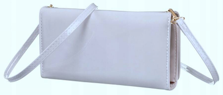 Geantă-portofel elegant 2 în 1, gri, cu închidere magnetică - Rovicky PTR-R-MW-01-6069 LIGHT [2]
