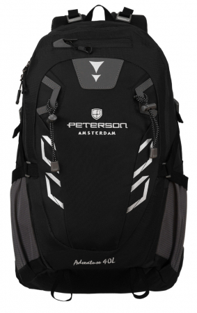 Rucsac de trekking Adventure cu husă de ploaie - Peterson PTR-PTN JPS-01-8467 BL [1]
