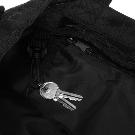 Geantă mare de damă, neagră, cu mânere și curea reglabilă - Rovicky PTR-R-TZ15605-2448 BLACK [5]