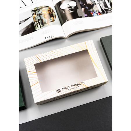 Portofel dama din piele naturala Peterson PTN WD2-VLCN-4482 CO [5]