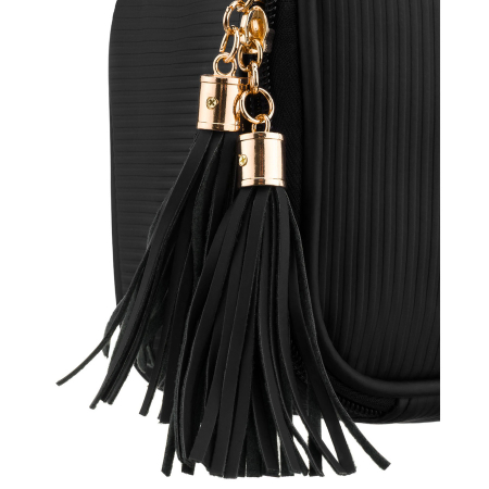 Geantă cosmetică neagră din material sintetic cu patru compartimente - Peterson PTR-PTN KOS-DA-10P BLACK [5]