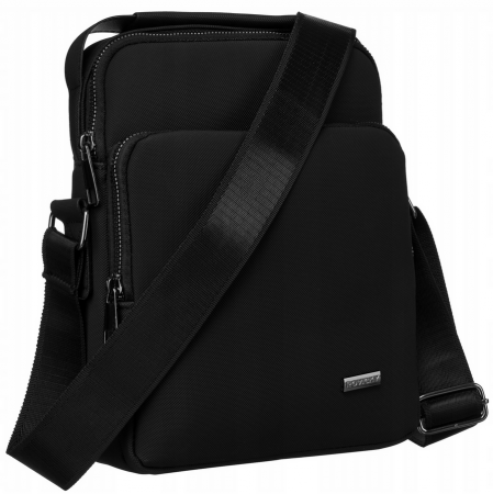 Accesorii Barbati - Geantă bărbătească încăpătoare din poliester - Rovicky PTR-R-2562-2-6816 BL