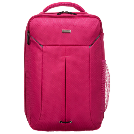 Rucsac de călătorie roz din poliester cu , curea pentru valiză - Peterson PTR-PTN BOCIAN-6439 PINK [1]