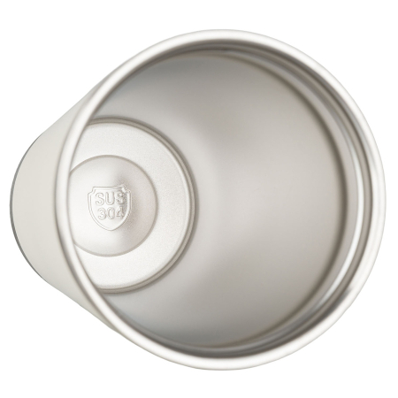 Cană termică practică din oțel inoxidabil ecru cu mâner practic, capacitate 560 ml - Peterson [13]