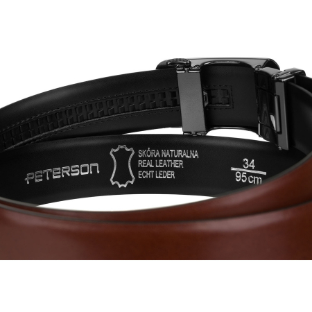 Curea din piele naturala pentru barbati Peterson PTR-PTN A009 [2]