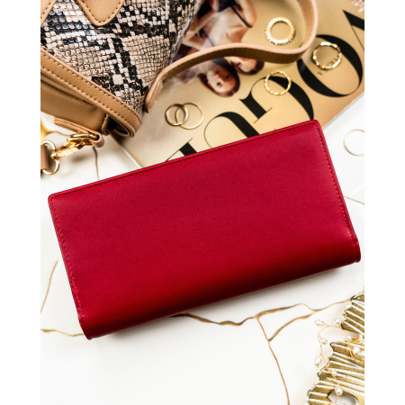 Portofel din piele pentru femei Peterson PTR-PTN PS1431-HNL RED [3]