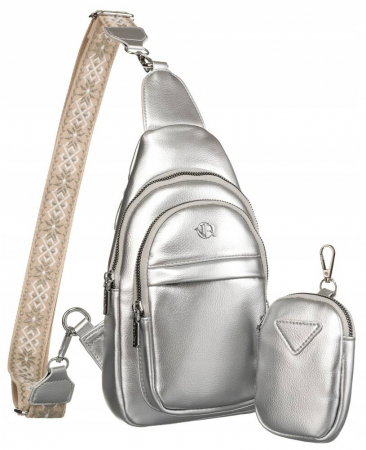 Preferintele clientilor - Genti si Rucsacuri ❤️ - Mini rucsac de dama din piele ecologica - Rovicky PTR-R-KP-01-HRH-3945 SIL