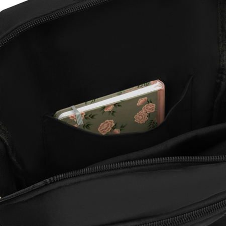 Rucsac de damă negru din nylon cu bretele reglabile - Peterson PTR-PTN JN-08-9980 BLACK [18]