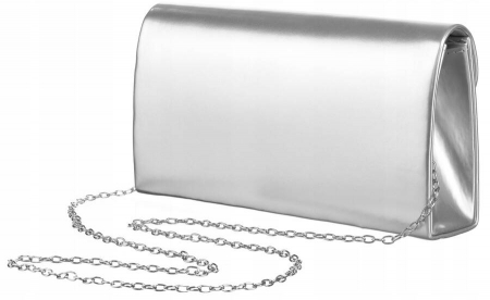 Geantă clutch de damă elegantă cu lant - Rovicky PTR-R-XS006-7295 SIL [2]