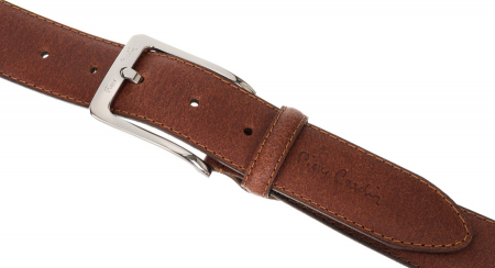 Curea barbati din piele naturala Pierre Cardin 9025 COGNAC [5]