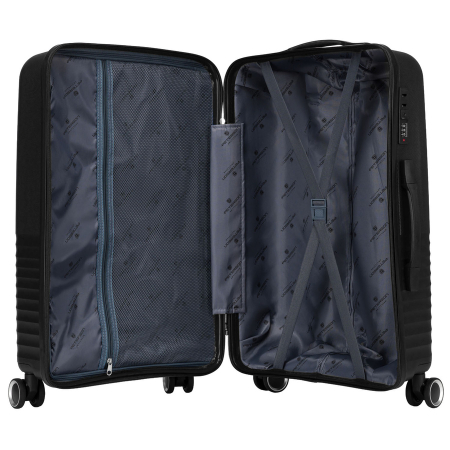 Set valize de călătorie din plastic ABS negru - Peterson PTR-PTN PP-09-SET3-1518 [9]