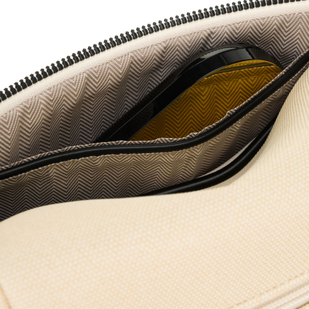 Geantă elegantă de damă din piele ecologică tip borseta - Peterson PTR-PTN MIS-07-2027 ECRU [6]