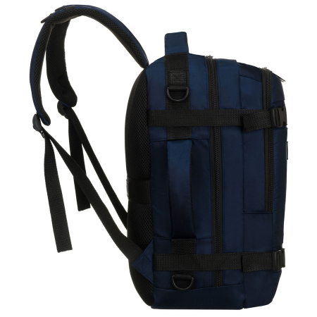 Rucsac de călătorie bleumarin cu două compartimente și închidere cu fermoar - Peterson PTR-PTN BIELIK-6507 NAVY [3]