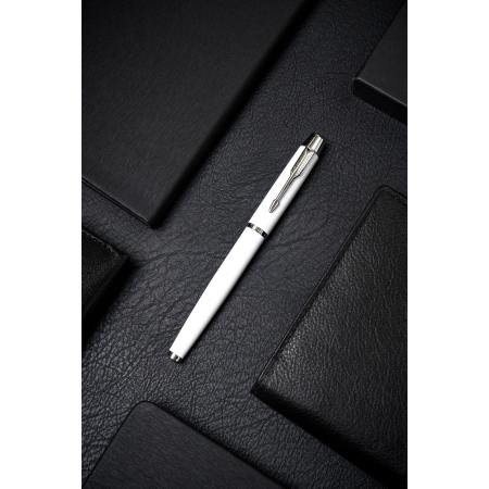 Pix metalic alb și argintiu cu mină neagră - Peterson PTR-PTN 222-GB WHITE-SIL [3]