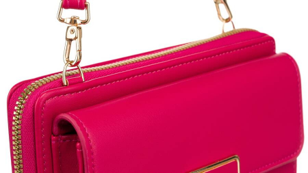 Mini poseta-portofel cu o curea lunga, detasabila - 4U Cavaldi PTR-M-18-1514 MAGENTA [4]