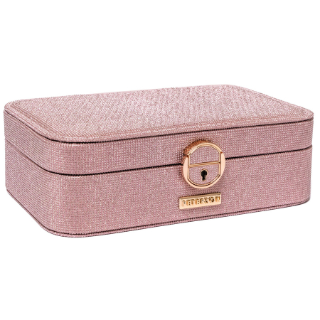 Cutie roz spațioasă și elegantă, cu încuietoare cu cheie - Peterson PTR-PTN SZK-07-3064 ROSE [2]