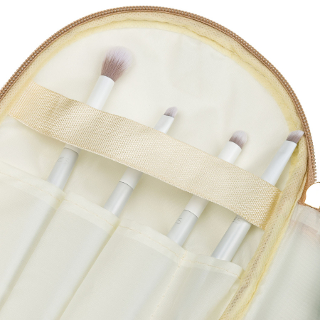 Trusă cosmetică bej deschis, cu model vegetal - Peterson PTR-PTN KOS-J02-0079 L03 [6]