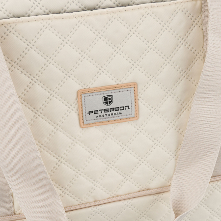 Geantă de antrenament bej, cu un singur compartiment, din poliester - Peterson PTR-PTN PIK-02-8588 BEIG [13]