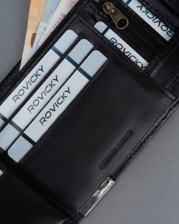 Portofel barbati din piele naturala Ronaldo RM-02L-BCF-BP BL [8]