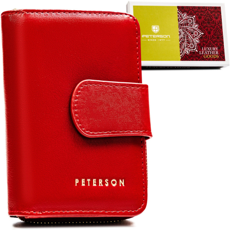  Wallets & Money Clips - Portofel dama din piele naturala Peterson PTR-PTN 76115-SGN-8485 R