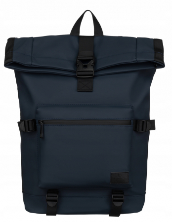 Rucsac urban, spațios, rulant, cu un buzunar exterior cu fermoar - Peterson PTR-PTN NAIROBI-9145 BLU [2]