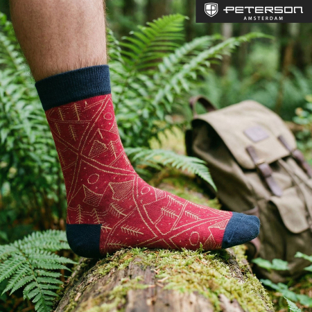 Set de șosete bărbătești cu modele outdoor în mărimile 38-44 - Peterson PTR-PTN SML-S3W-EX-38-44 [14]