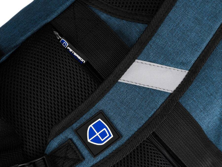 Rucsac de călătorie, impermeabil din poliester, cu spațiu pentru laptop - Peterson PTR-PTN PLG-02-T NA+BL [9]