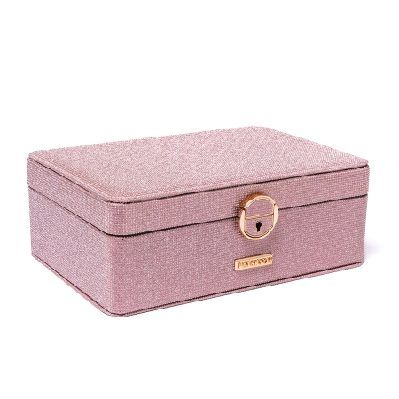 Cutie roz elegantă cu zăvor și cheie - Peterson PTR-PTN SZK-08-3095 ROSE [3]