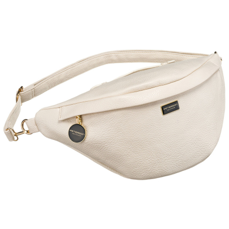 Accesorii Dama - Geantă urbană de damă bej din piele ecologică, tip borseta sau geantă de umăr crossbody Peterson PTR-PTN SSY-2-F19 L.BEIG