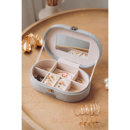 Cutie elegantă pentru bijuterii din argint cu închidere cu zăvor - Peterson PTR-PTN SZK-12-5974 BL-S [5]