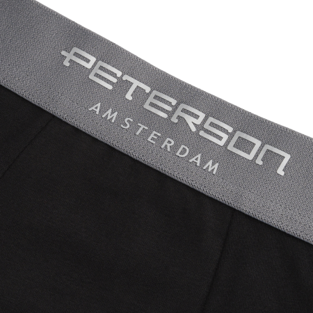 Set de 3 boxeri bărbătești negri, model XL, din bumbac - Peterson PTR-PTN MY-3-B01XL-BL [6]
