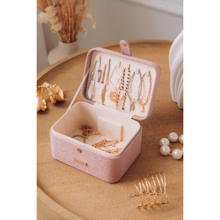 Cutie de bijuterii roz cu închidere magnetică - Peterson PTR-PTN SZK-09-3125 ROSE [5]