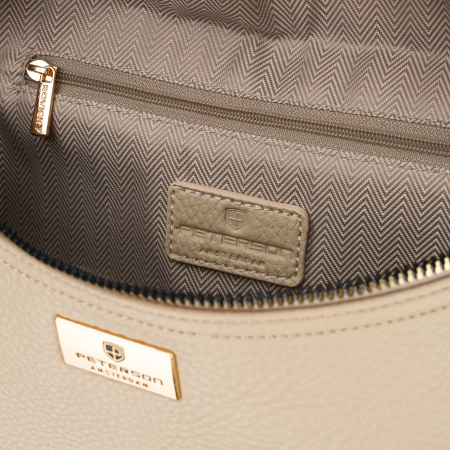 Geantă elegantă de damă din piele ecologică tip borseta - Peterson PTR-PTN MIS-06-2003 BEIG [5]