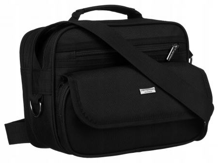 Ubrania i akcesoria  - Geanta messenger urbana pentru barbati din poliester - Peterson PTR-PTN 6510-5703 BL