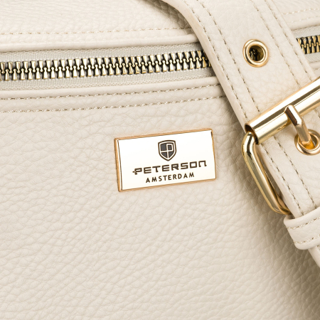 Geantă elegantă de damă din piele ecologică tip borseta - Peterson PTR-PTN MIS-06-1990 L.BE [4]