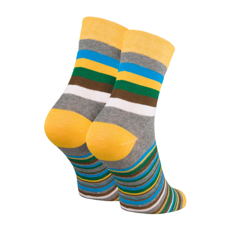 Set de 5 perechi de șosete bărbătești cu dungi, mărimi 40-45 - Peterson PTR-PTN SML-S5-40-45-PA1 [23]