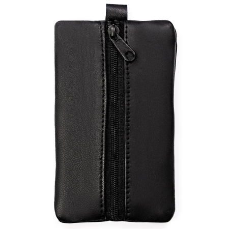 Accesorii Dama - Husa maro pentru chei mici, cu inchidere cu fermoar PTR-KC-02-PDM BROWN